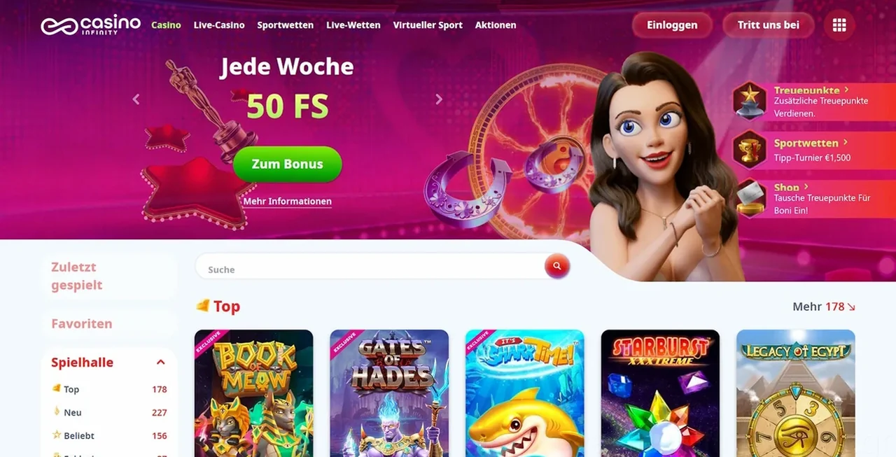 Casinoinfinity Casino